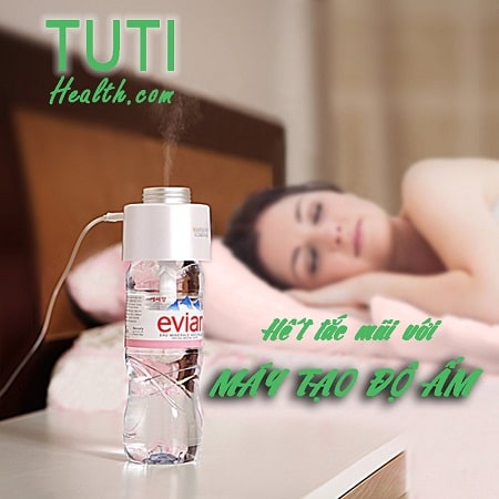 Hết tắc mũi với máy tạo độ ẩm