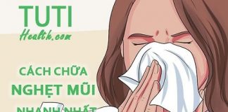 Cách chữa nghẹt mũi ngay lập tức tại nhà