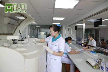 Trang thiết bị máy móc hiện đại tại phòng khám