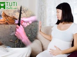 Vợ có bầu chồng không được cắt tiết gà