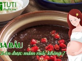 Bà bầu có ăn được mắm ruốc không ?