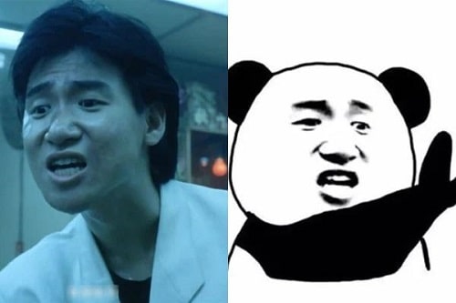 Biểu cảm của tài tử Trương Học Hữu chính là nguồn cảm hứng tạo nên meme panda hài hước cực hot hiện nay