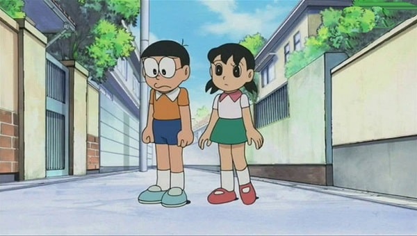 Xuka và Nobita 