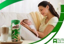 Sau sinh mổ uống sữa Milo được không ?