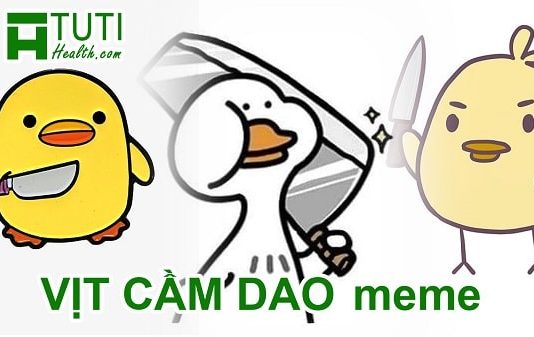 Những hình ảnh chế vịt cầm dao meme đẹp nhất