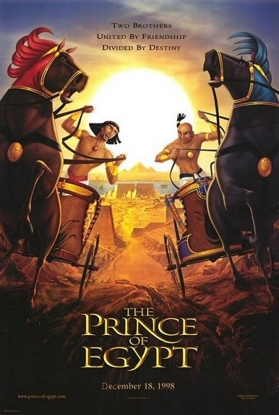 Hoàng Tử Ai Cập (1998) là bộ phim hoạt hình đầu tiên của hãng DreamWorks