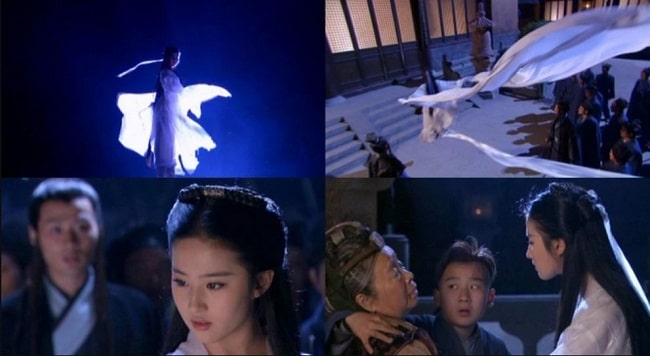 Cảnh Tiểu Long Nữ Lưu Diệc Phi xuất hiện ở Trùng Dương Cung khiến khán giả cảm thấy đôi chút lấn cấn