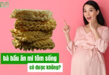 Bà bầu ăn mì tôm sống được không?