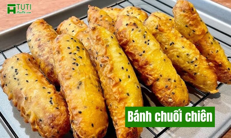 Bánh chuối chiên giòn bên ngoài, thơm ngọt từ chuối bên trong – một món ăn vặt dễ làm tại nhà ai cũng nên thử