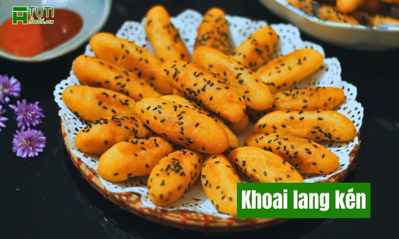 Khoai lang kén là món ăn vặt dễ làm tại nhà, ai cũng mê